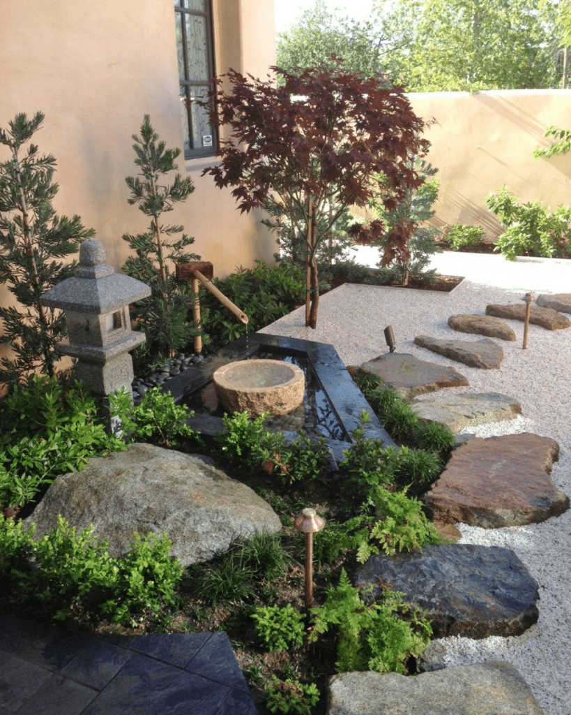 باغ ژاپنی یک باغ مینیاتور با ویژگی منحصر به فرد